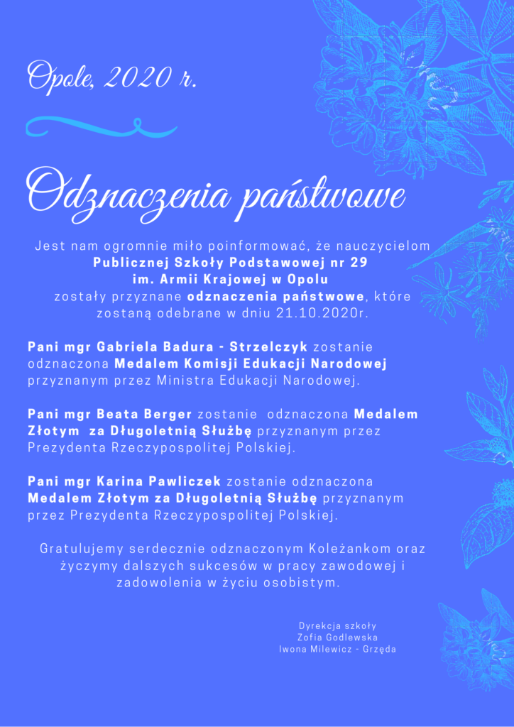 Odznaczenia państwowe