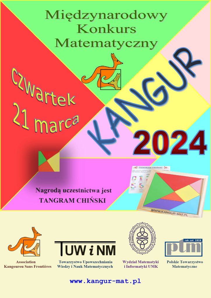 Międzynarodowy Konkurs Matematyczny Kangur 21.03
