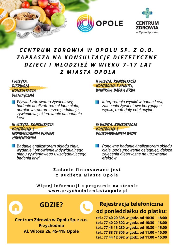 www.przychodniemiastaopole.pl

konsultacje dietetyczne