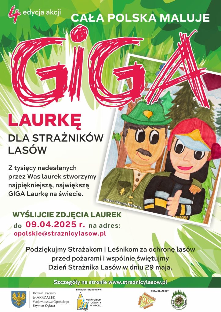 Laurka dla strażników lasów opolskie@straznicylasow.pl