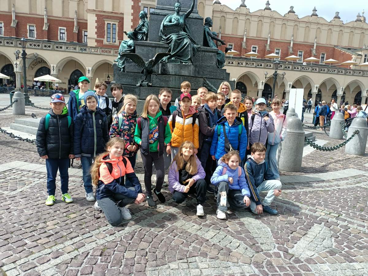 Magiczna wycieczka klasy 3b – Alvernia i Kraków