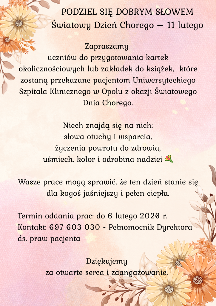 Światowy Dzień Chorego