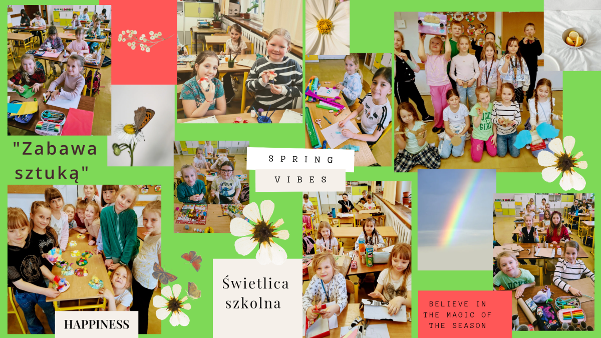 Od pomysłu do dzieła – marcowe projekty świetlicowe”