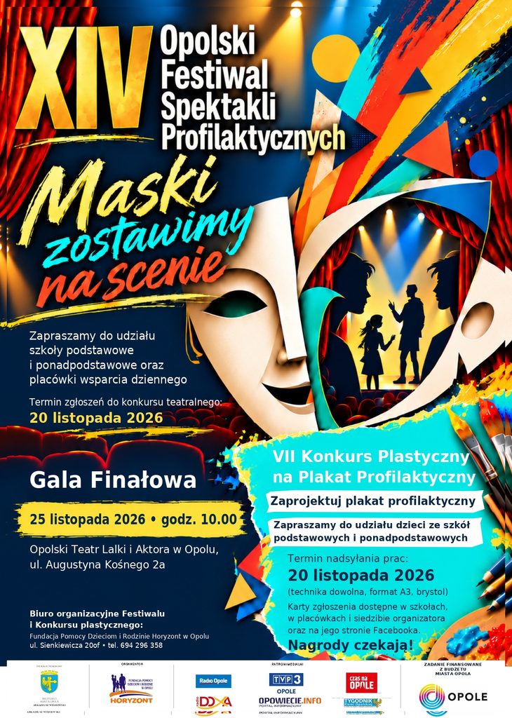 XIV Opolski Festiwal Spektakli Profilaktycznych